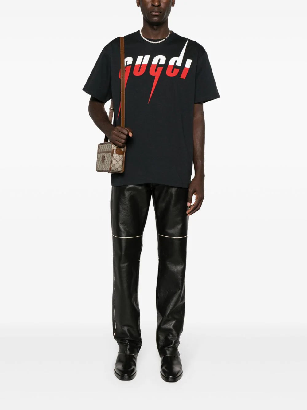 Gucci playera con estampado Gucci Blade