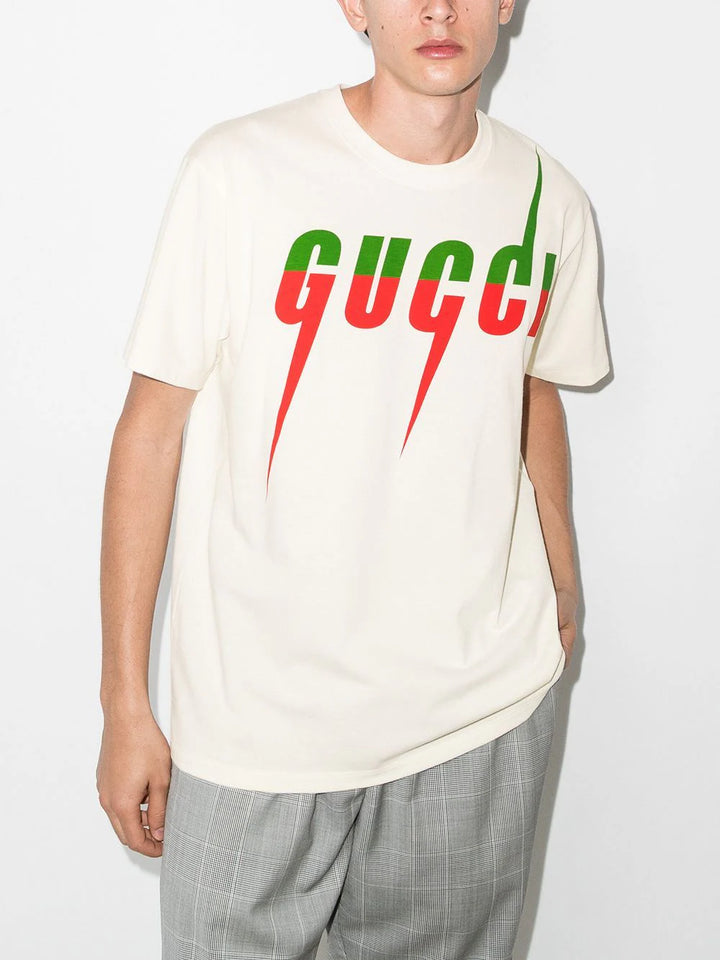 Gucci playera con estampado Gucci Blade