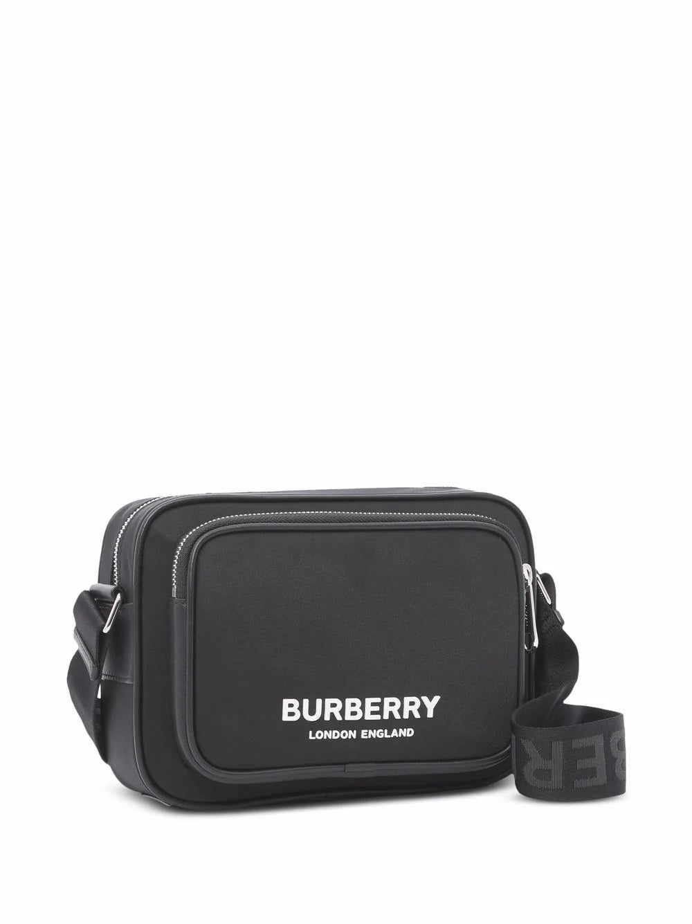 Burberry bolsa de hombro con logo estampado