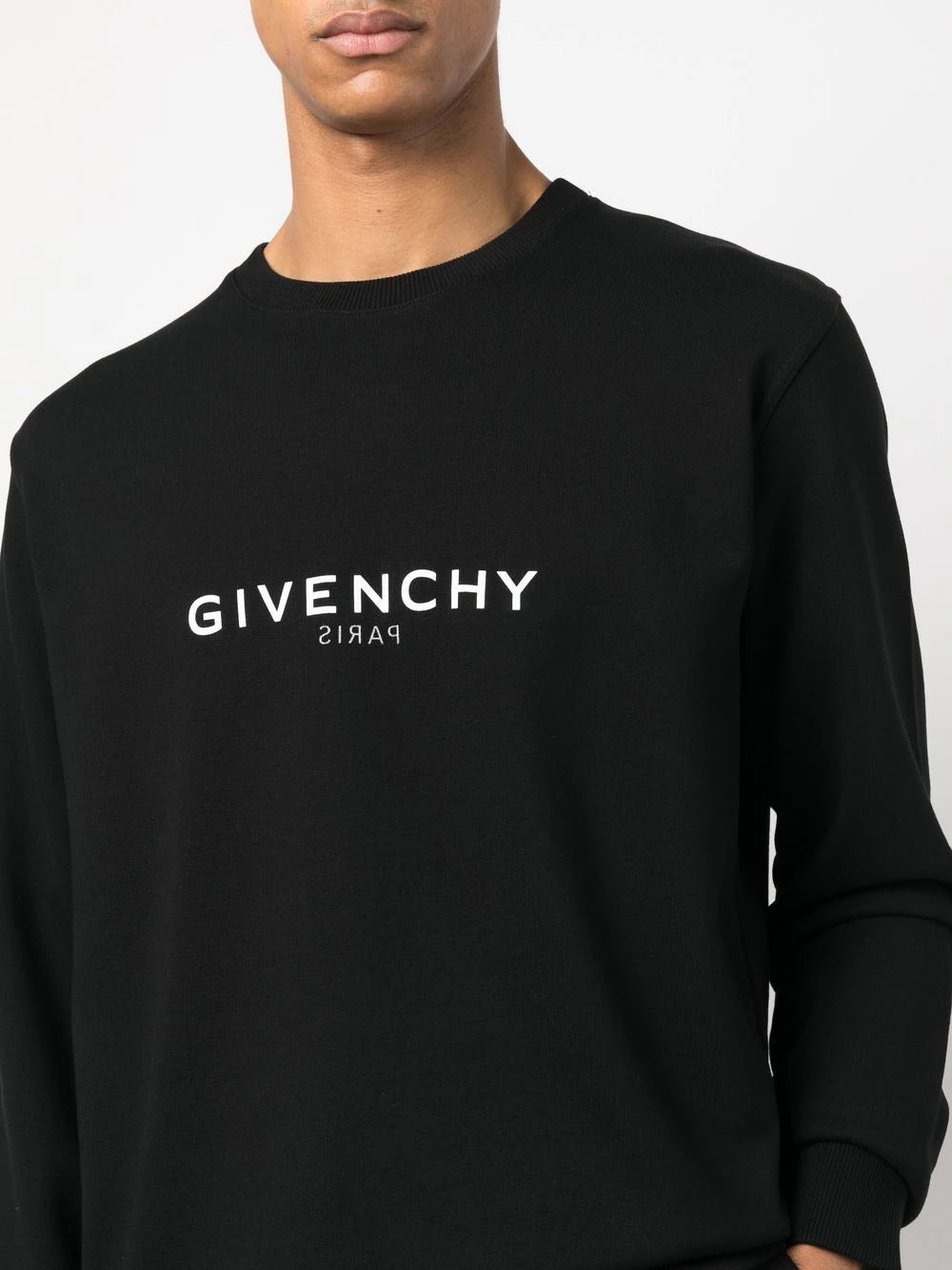 Givenchy sudadera con logo estampado