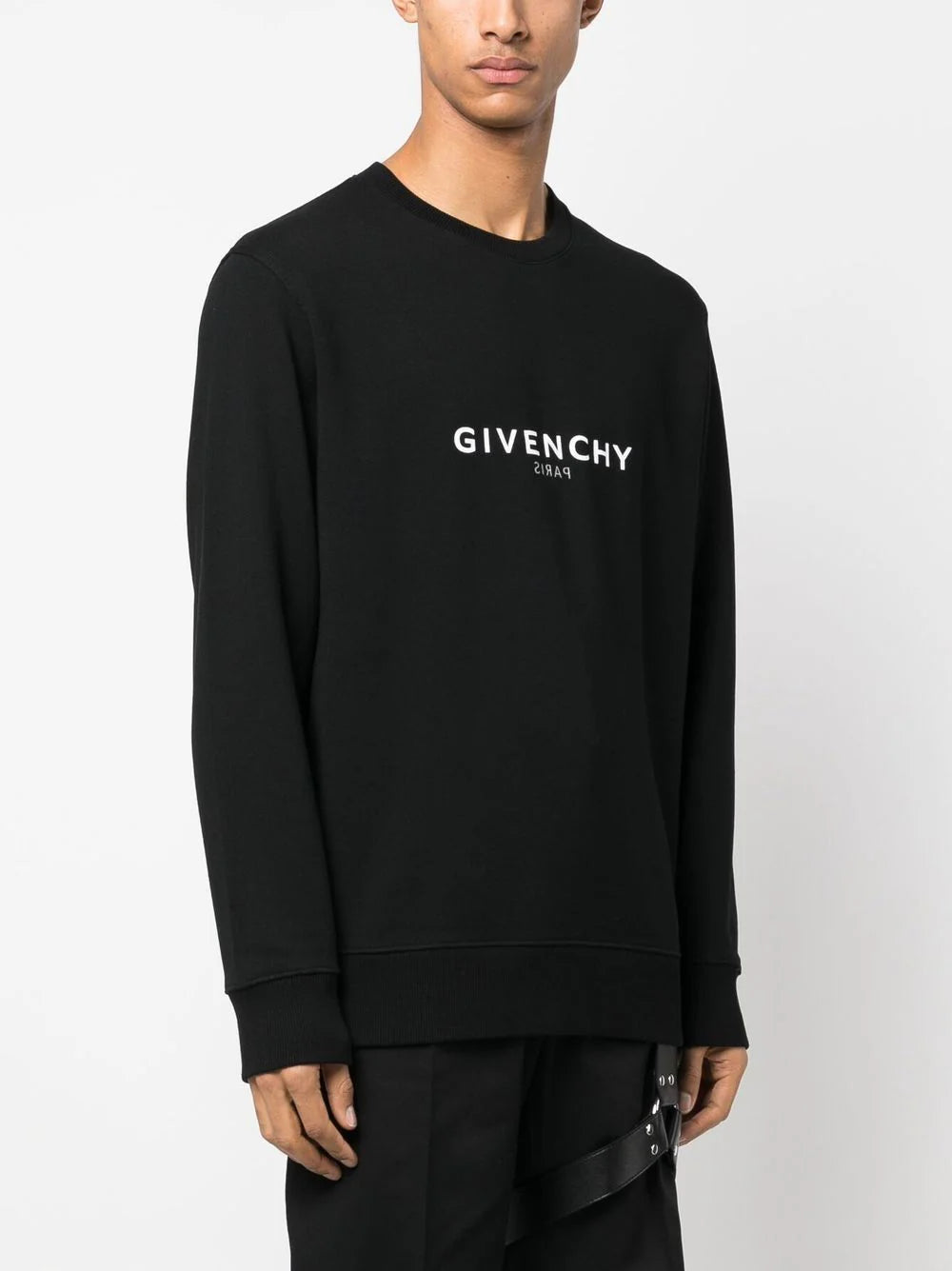 Givenchy sudadera con logo estampado