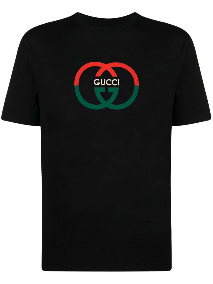 Gucci playera con logo estampado